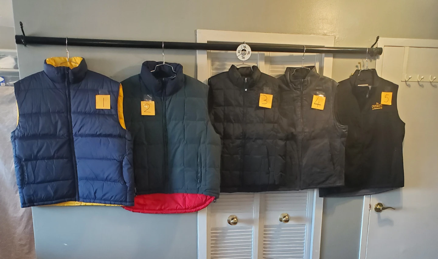 MEN'S/ Boys Puffer & Lightweight Vests Size S- XXL