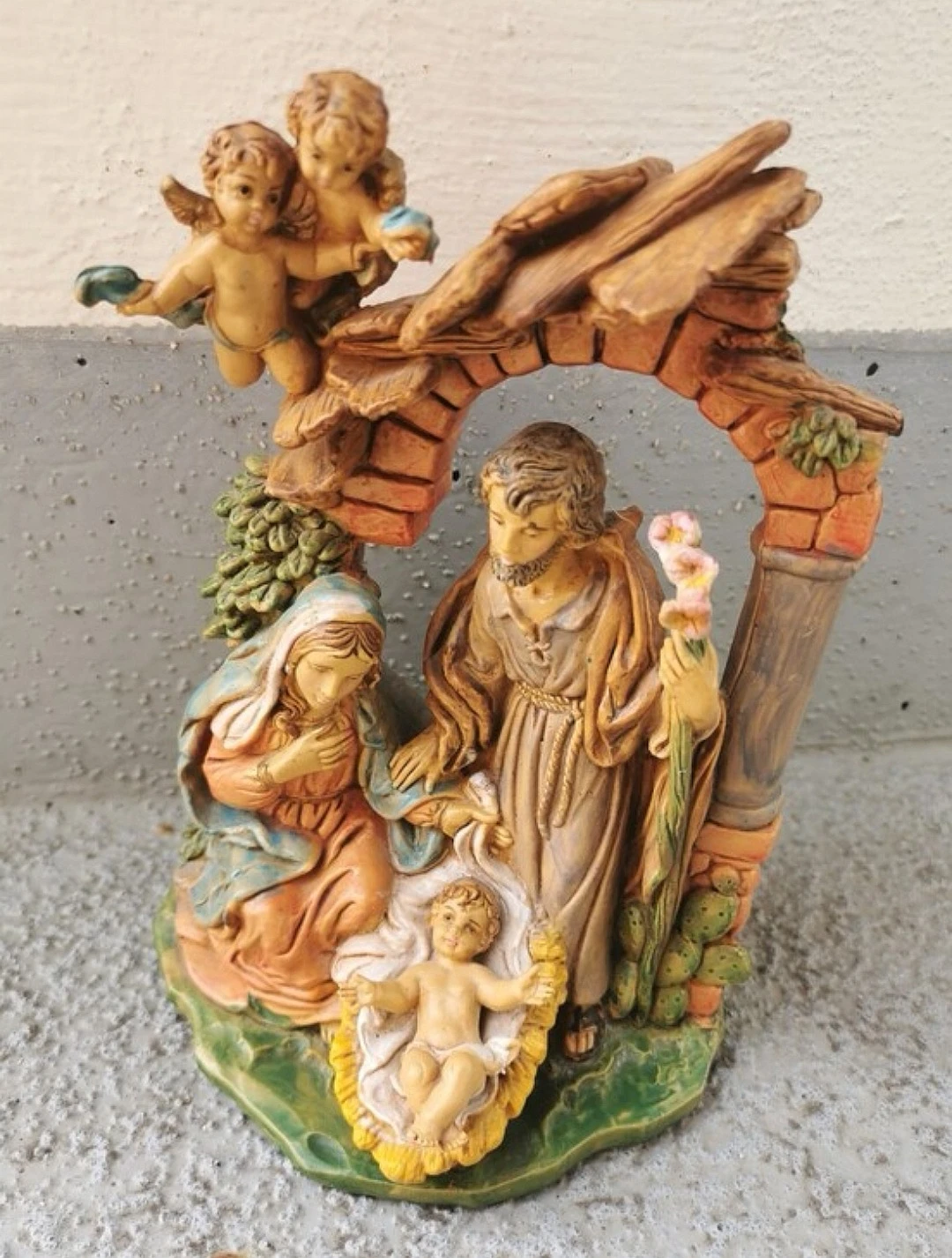 Vintage Fontanini #407 Italian Holy Family Nativity Scene - photo 2