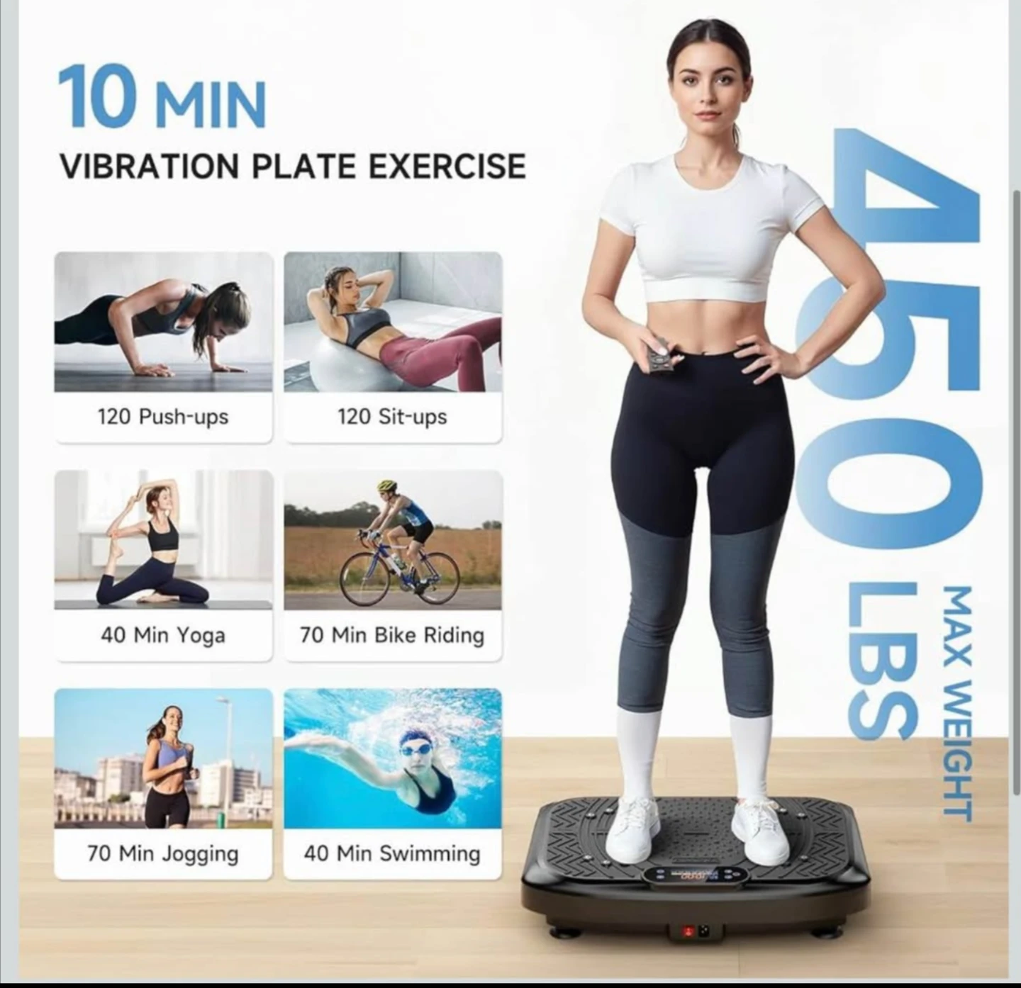 Taevno Vibration Plate Exercise Machine(Brand New) - photo 4