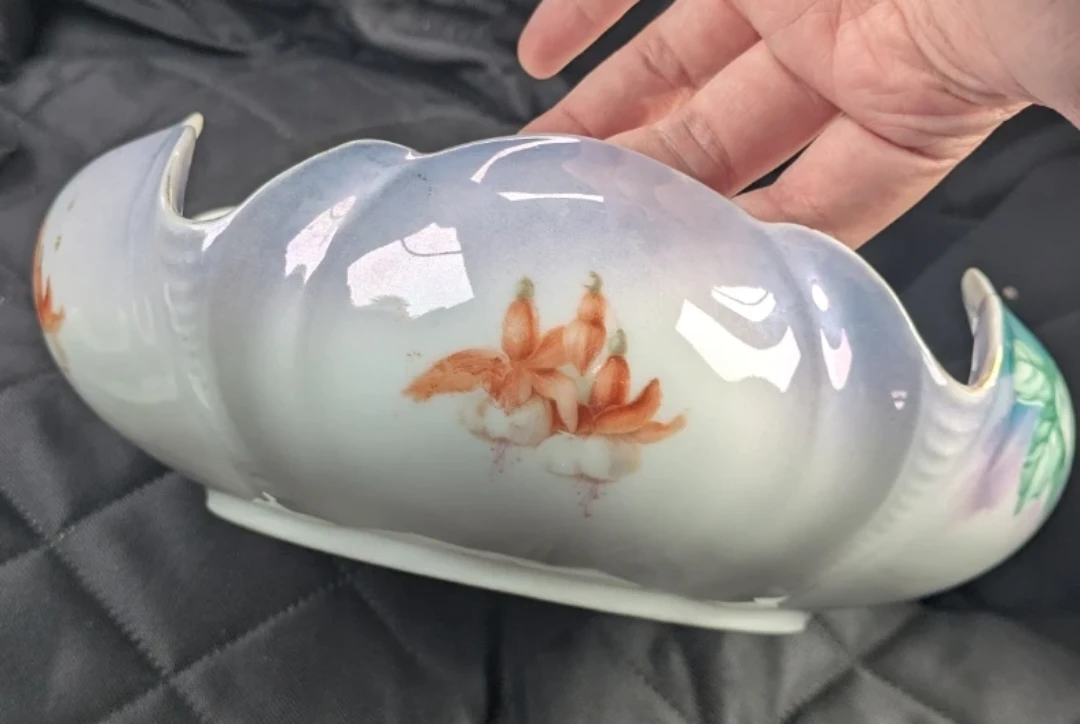 R&S Germany Porcelain Floral Bowl