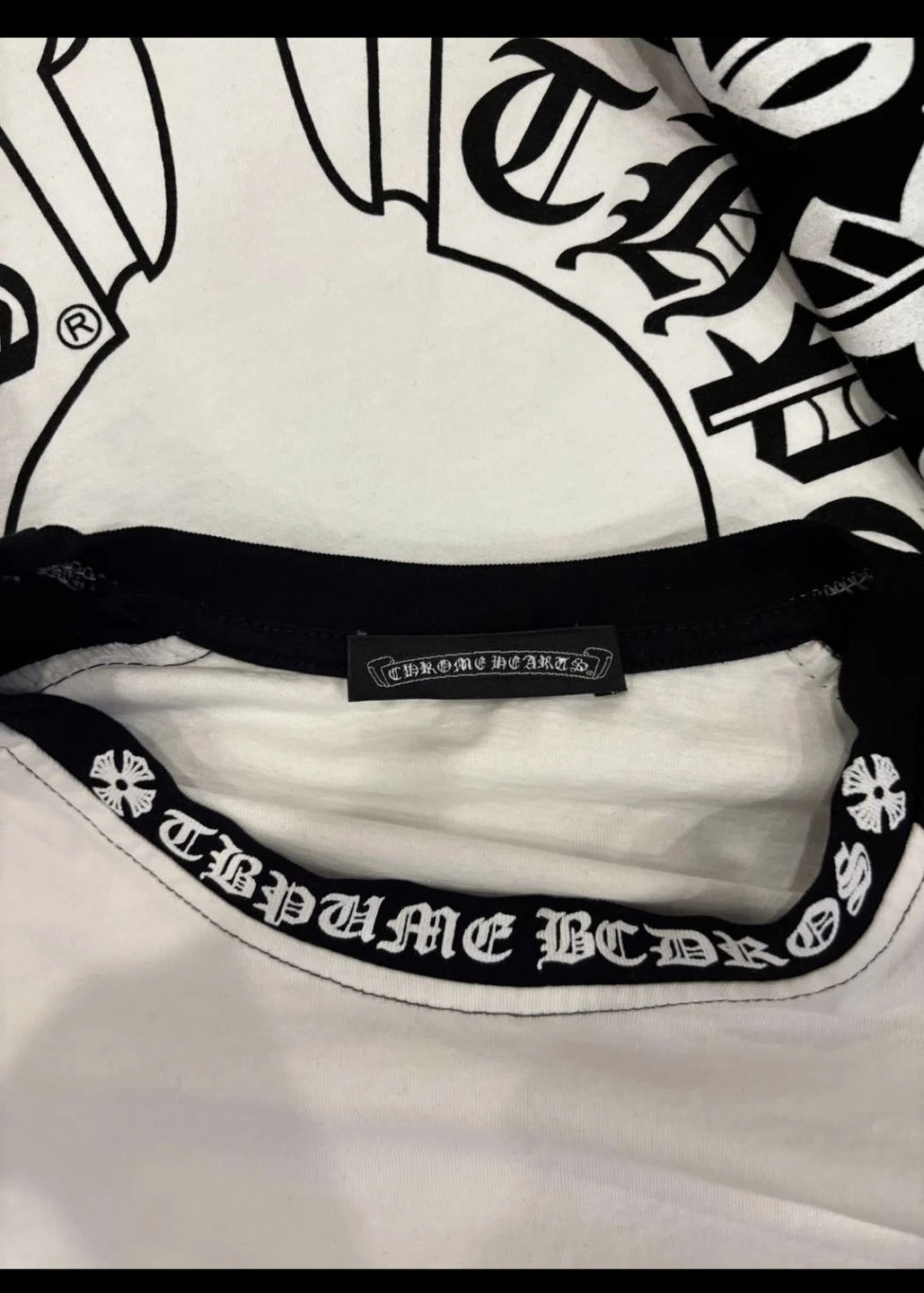 Chrome Hearts Long Sleeve Baseball Tee - photo 3