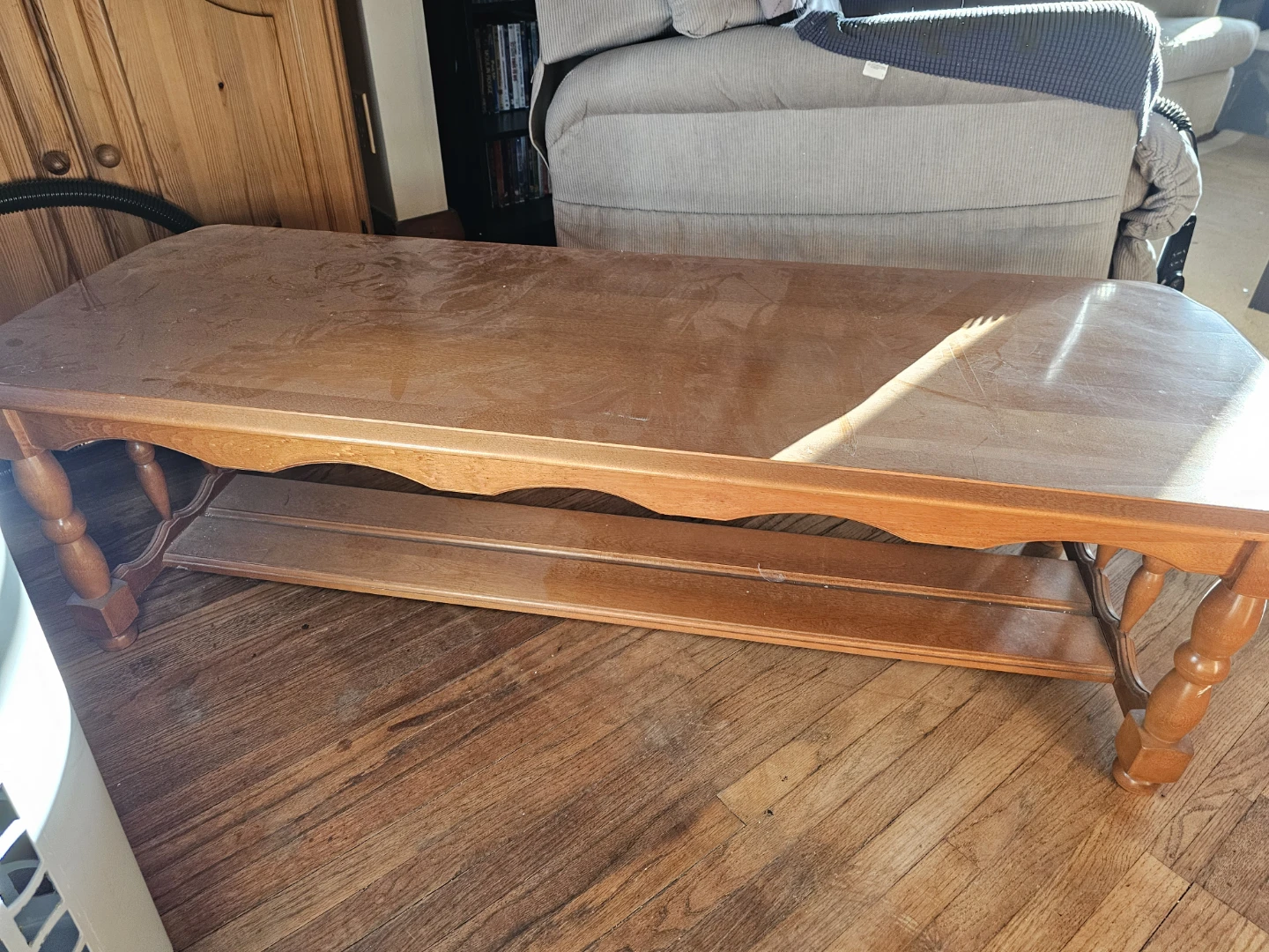 Wooden Coffee Table - photo 2
