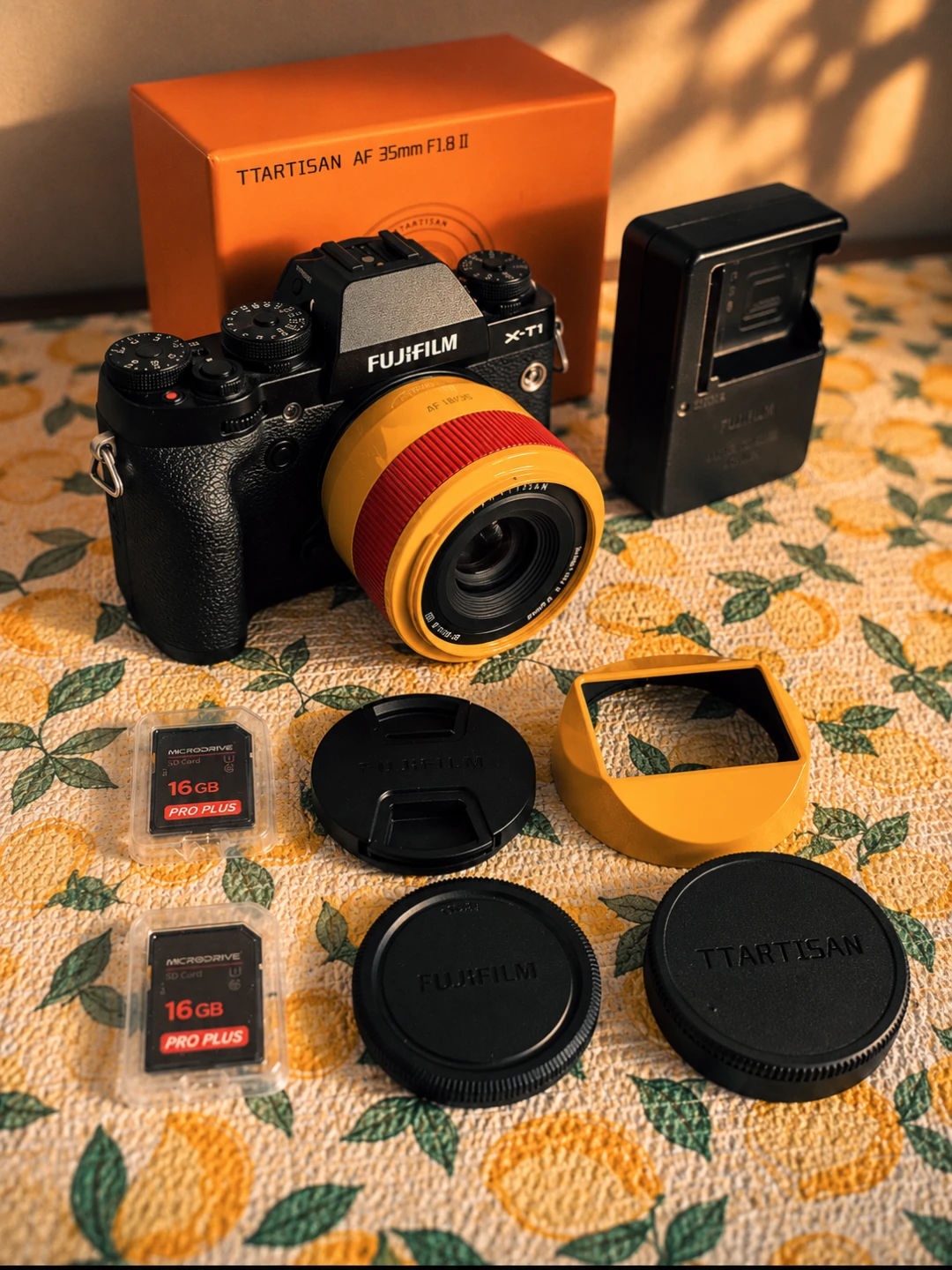 Fujifilm X-T1 Camera with TTArtisan 35mm f/1.8 Lens