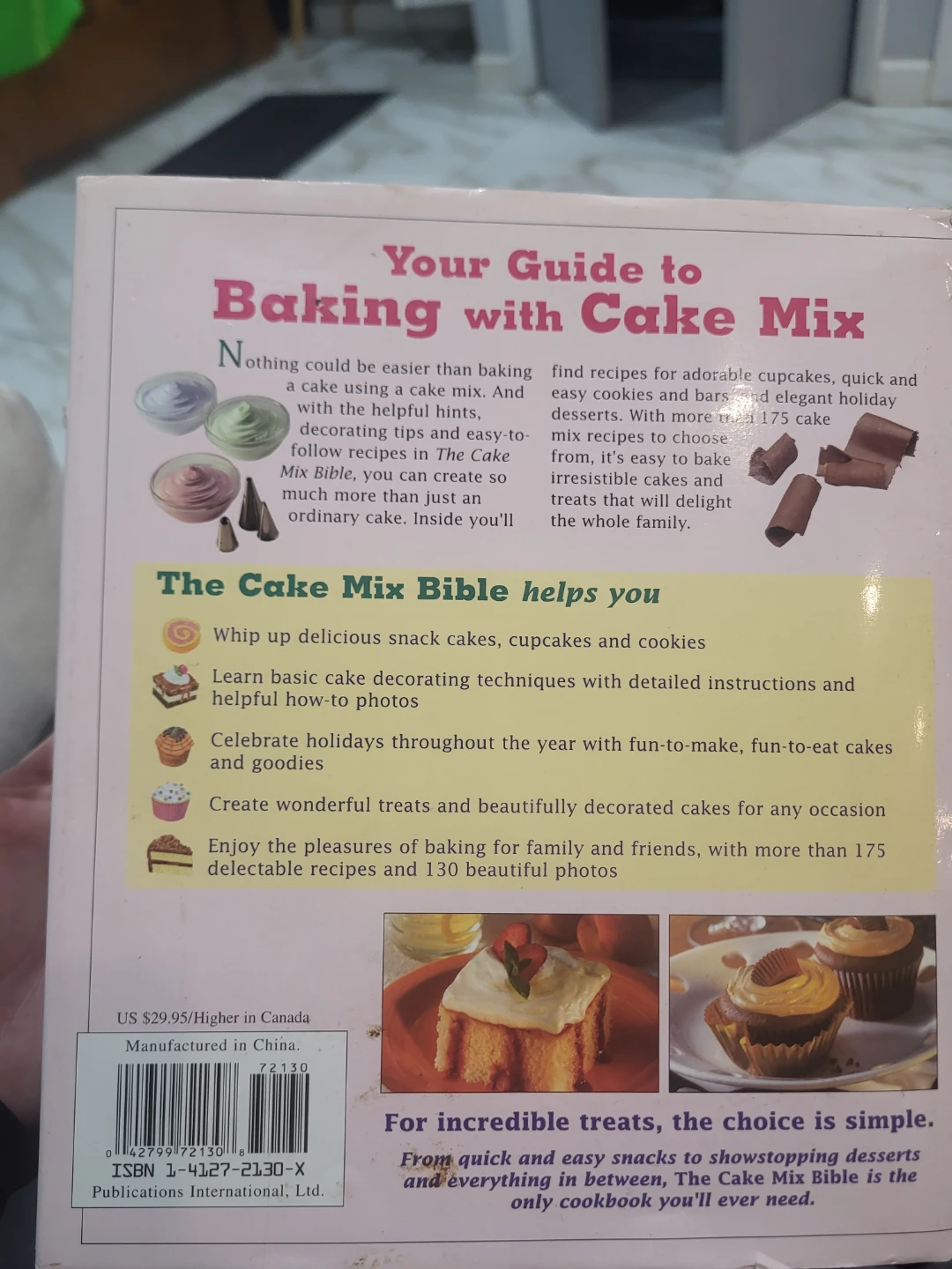 The Cake Mix Bible Cookbook