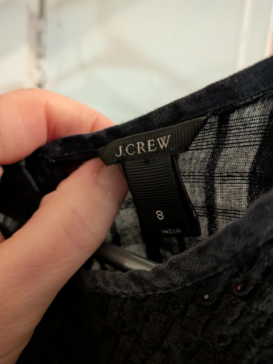 J.Crew black sleeveless top - photo 2
