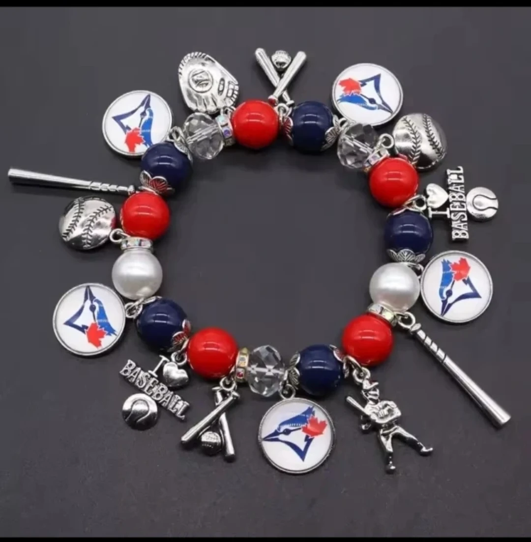 Handcrafted Blue Jays Bracelets - photo 2