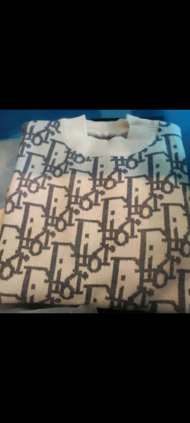 Dior Monogram Knit Sweaters