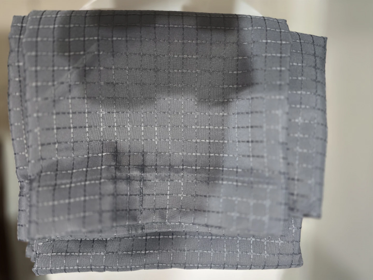 72x72 Mainstays waffle weave fabric Shower Curtain-NEW
