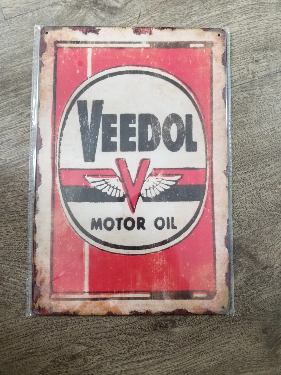 Veedol Motor Oil Metal Sign
