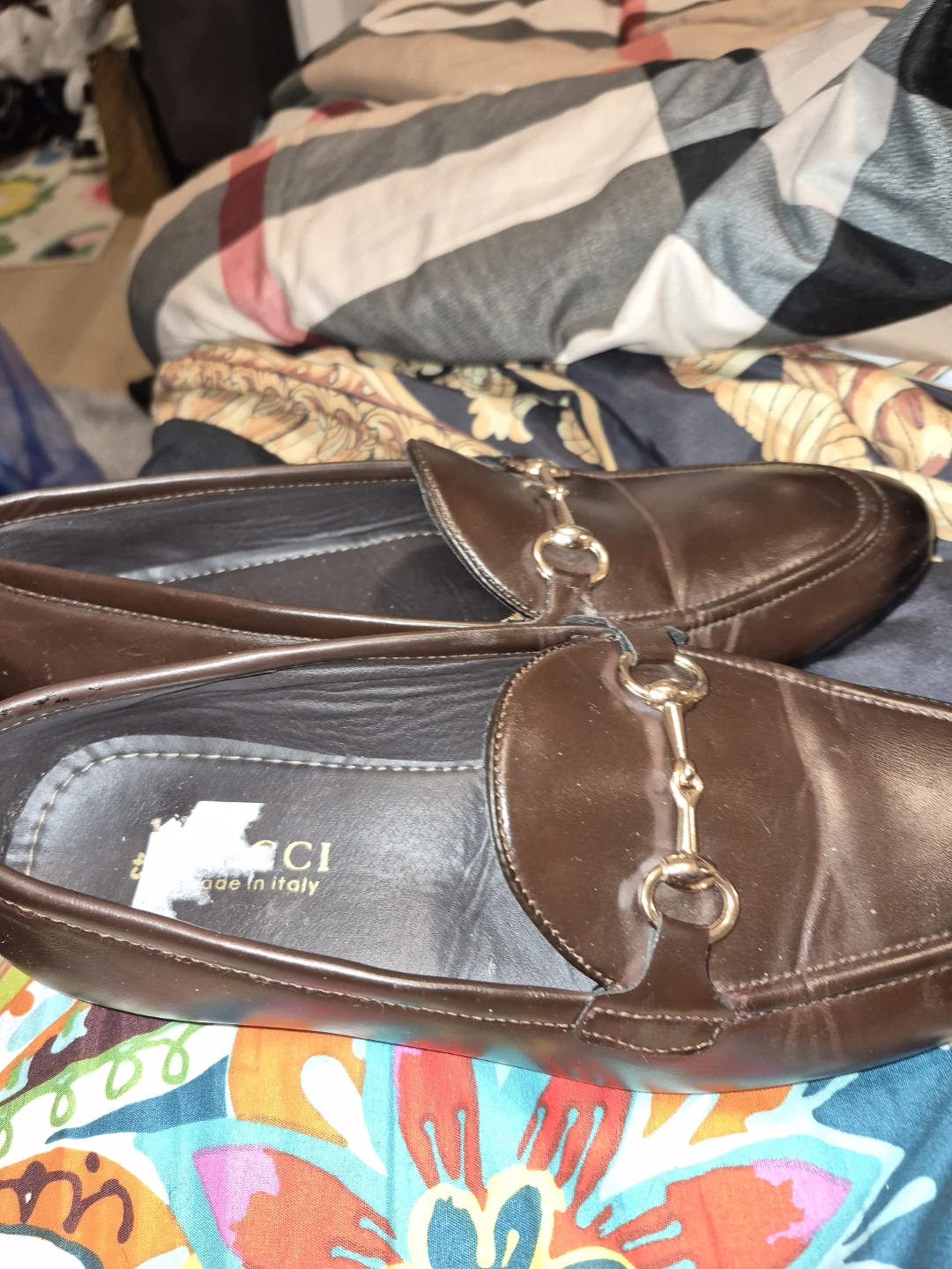 Gucci Brown Leather Horsebit Loafers - photo 3