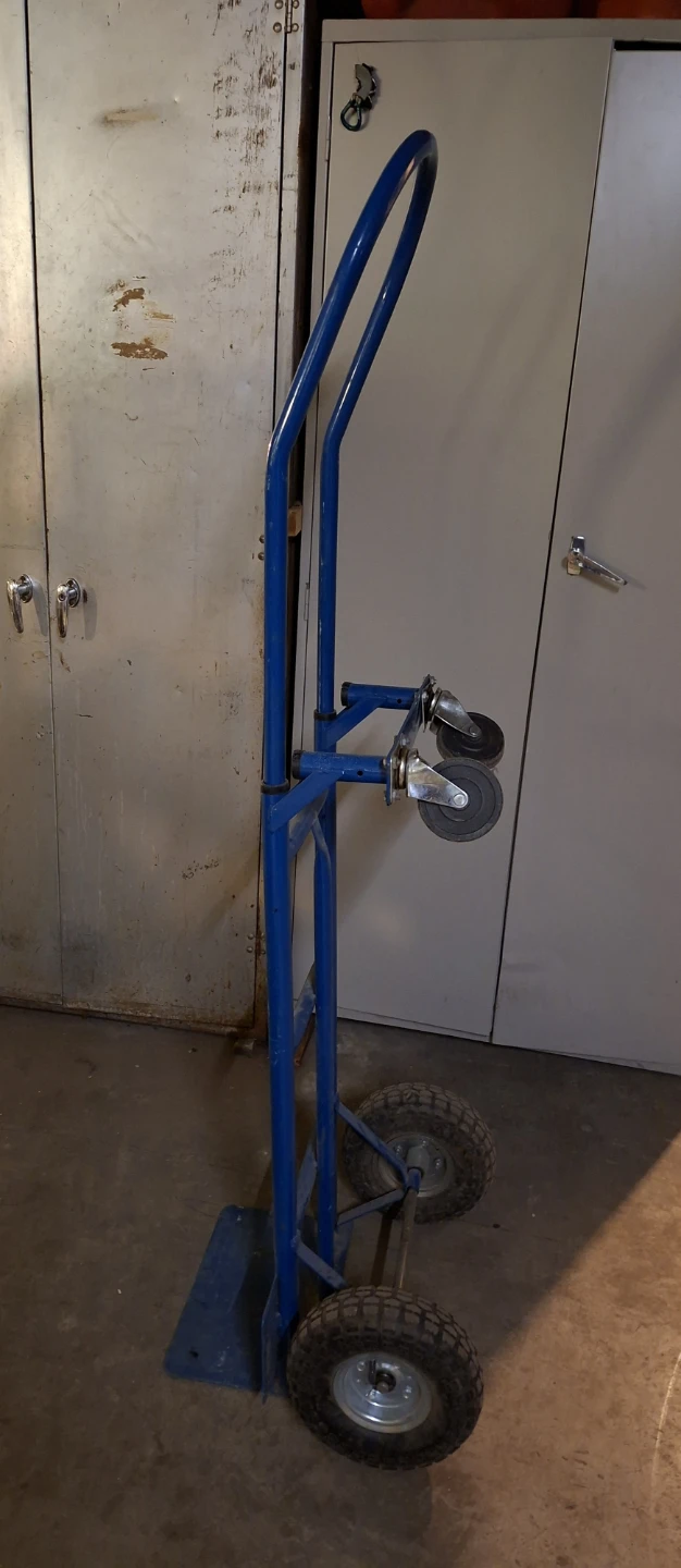 Blue Convertible Hand Truck