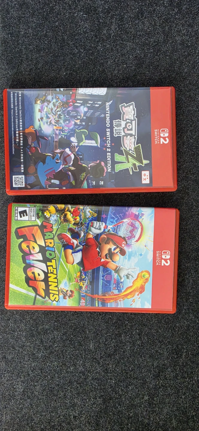 Nintendo Switch Games - Pokémon Legends Z-A and Mario Tennis