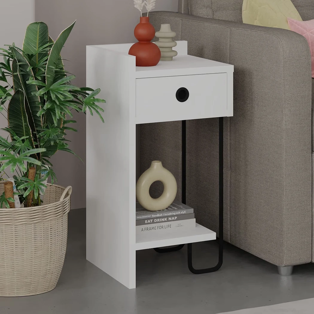 JV Home Sirius Side Table with Drawer