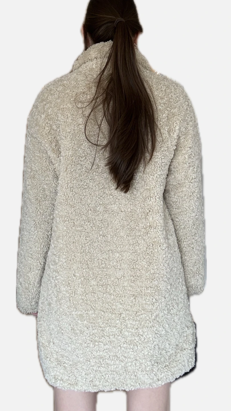 Beige Teddy Bear Coat - photo 3