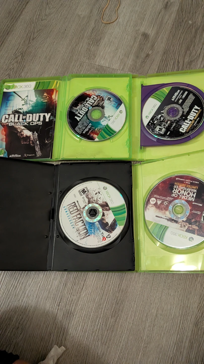 Set of 4 Xbox 360 Games (Printed Artwork) - photo 3