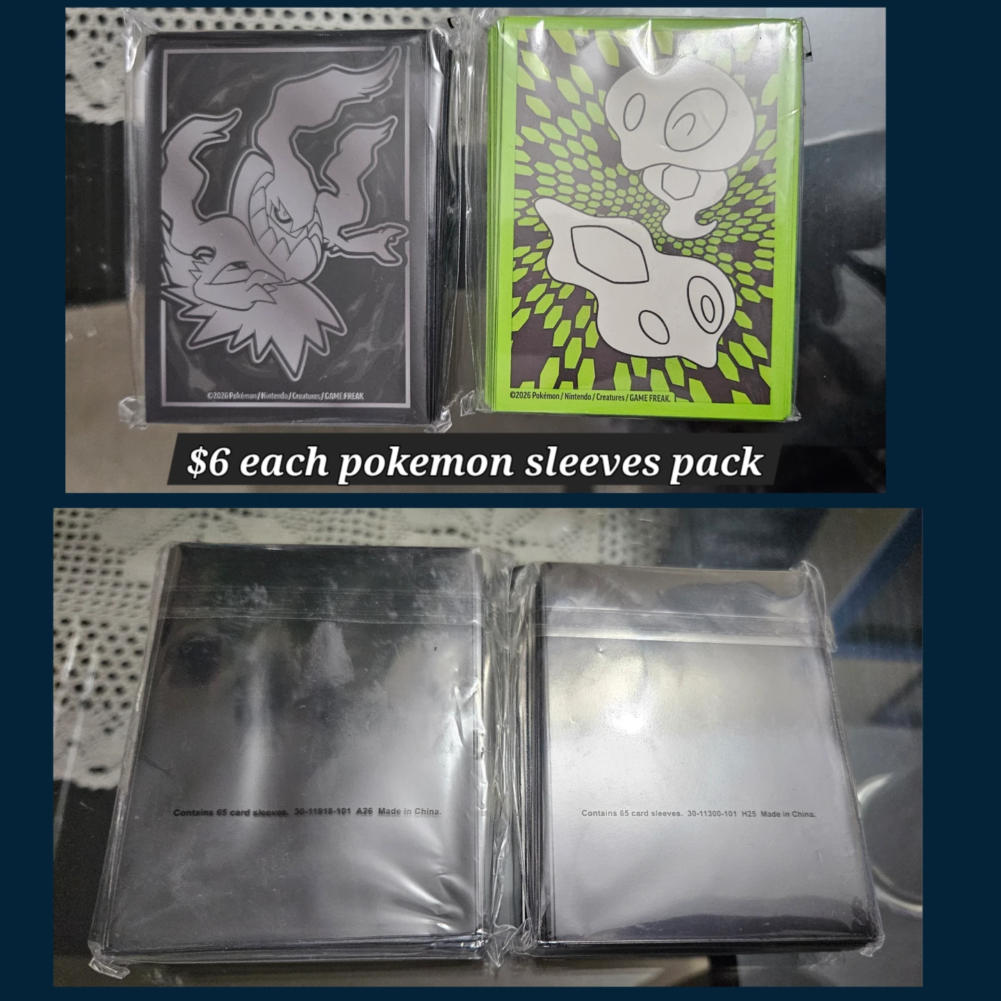 Pokémon TCG Mini Albums, Sleeves, Dice, Counters & Coins - photo 3