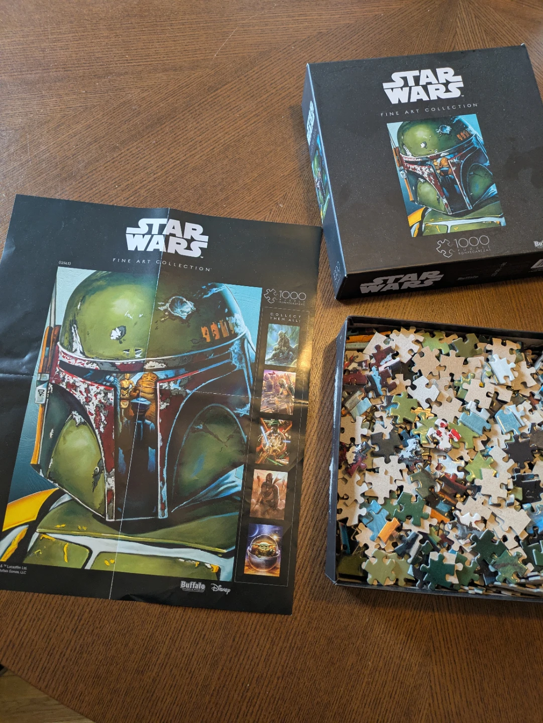 Star Wars Fine Art Collection Boba Fett Puzzle