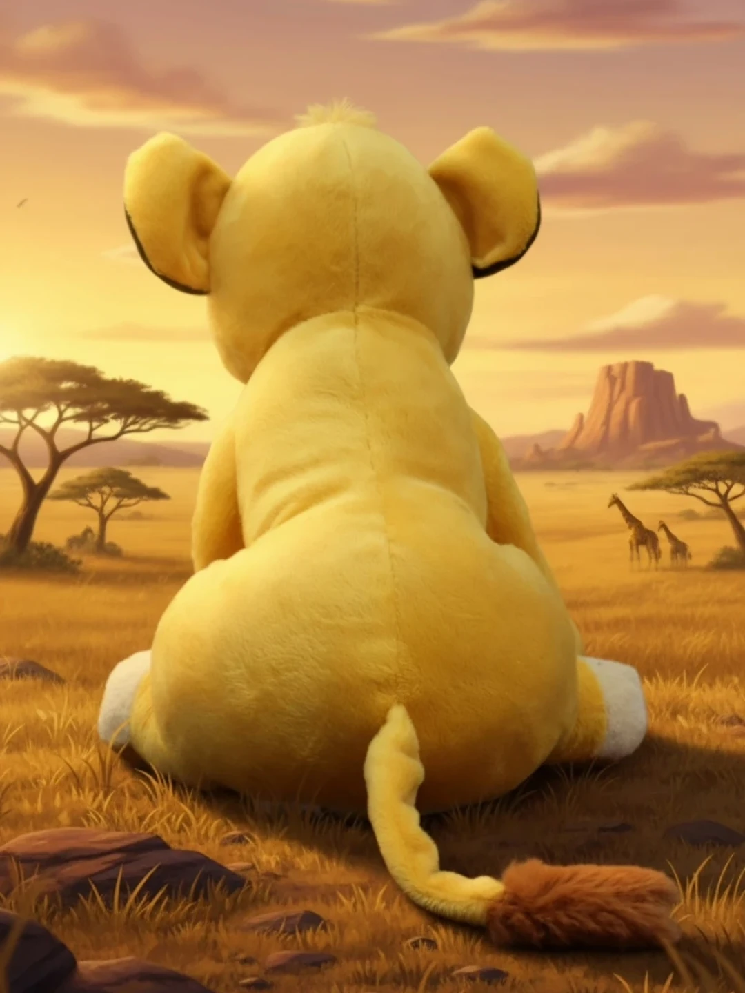 Disney Store The Lion King Simba Plush - photo 2