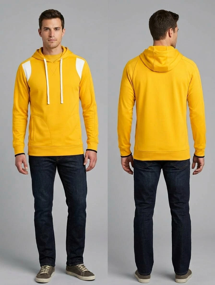 Team 365 Yellow Performance Hoodie