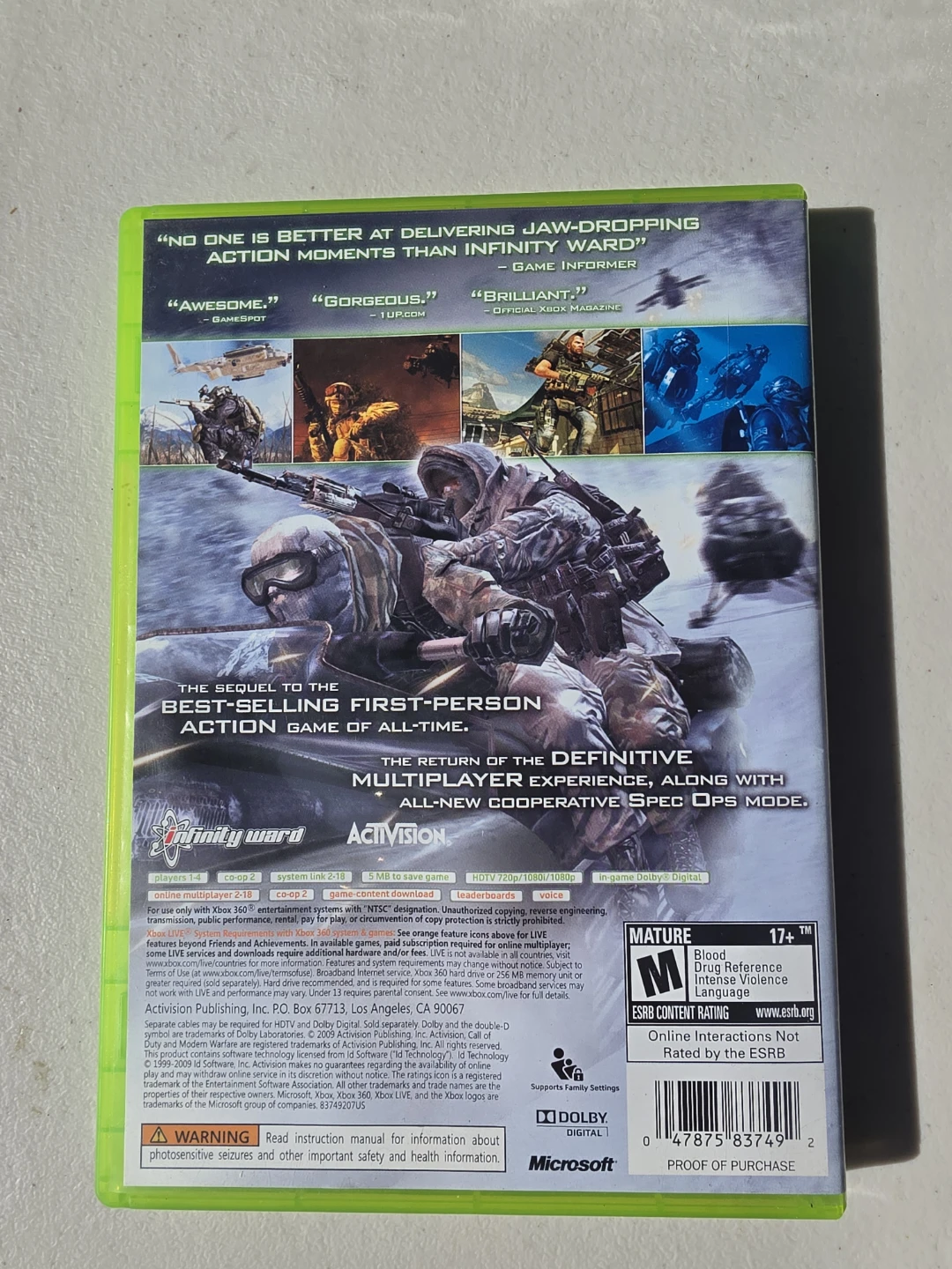 Call of Duty Xbox 360 game bundle - photo 5