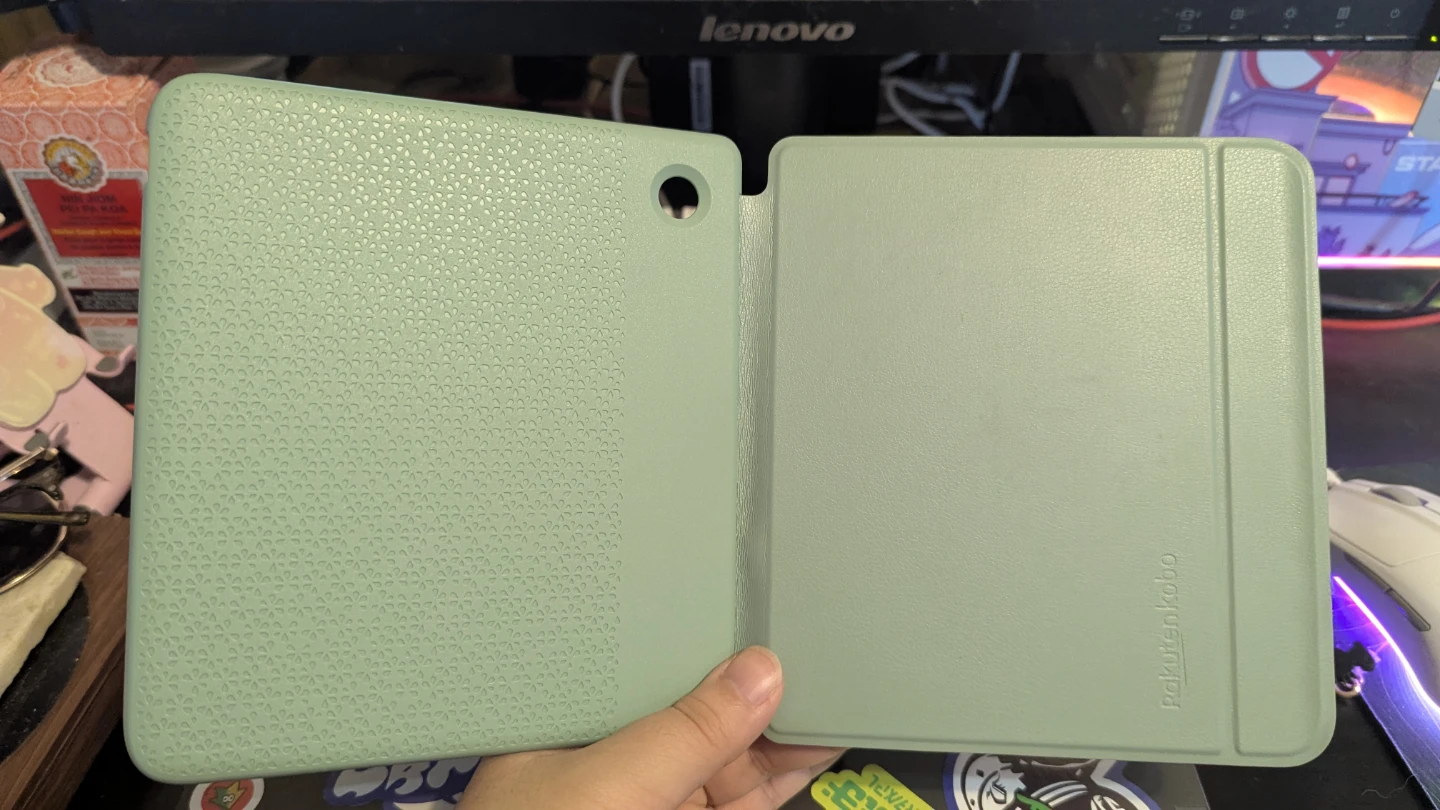 Kobo Libra Colour Basic SleepCover - Garden Green - photo 3