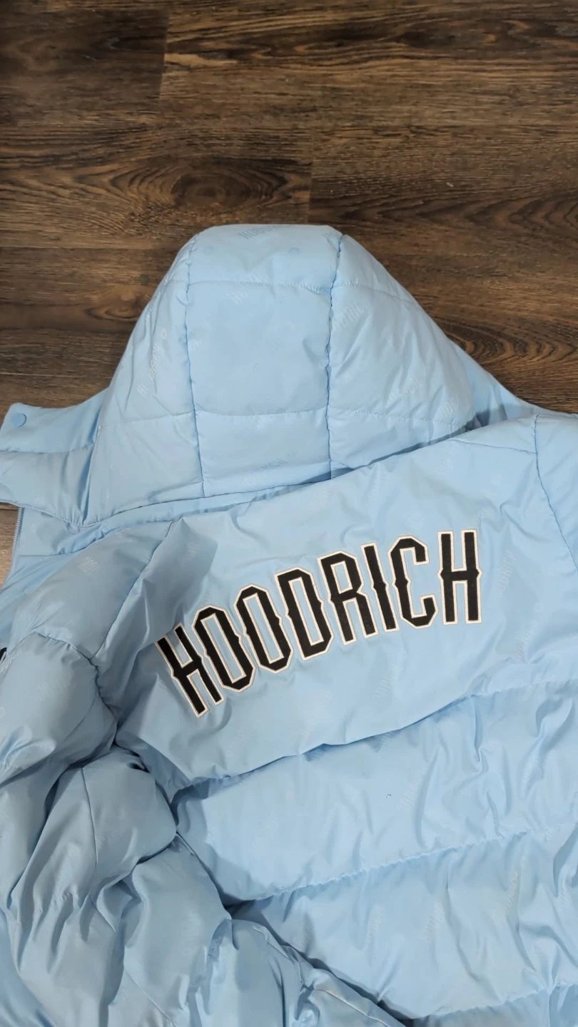 HOODRICH Light Blue Puffer Jacket Size M - photo 2