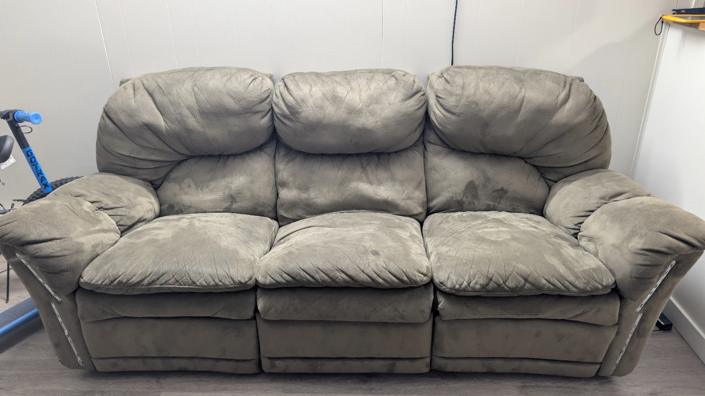 Three-Seater Reclining Sofa - photo 2