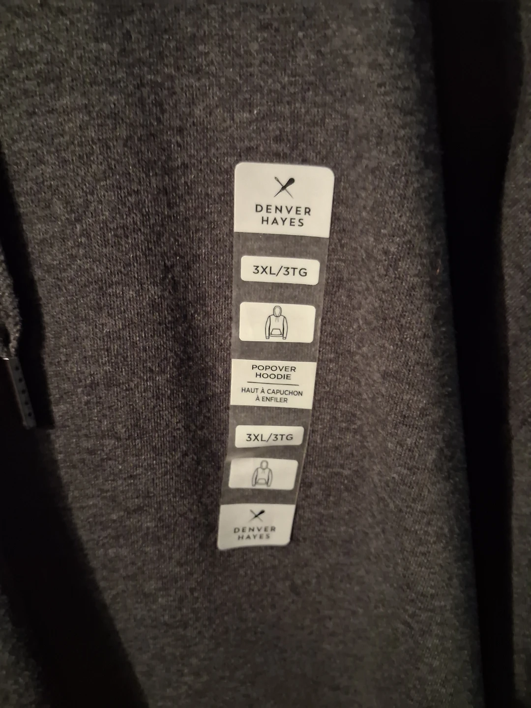 NEW 3XL Denver Hayes Popover Hoodie - photo 2