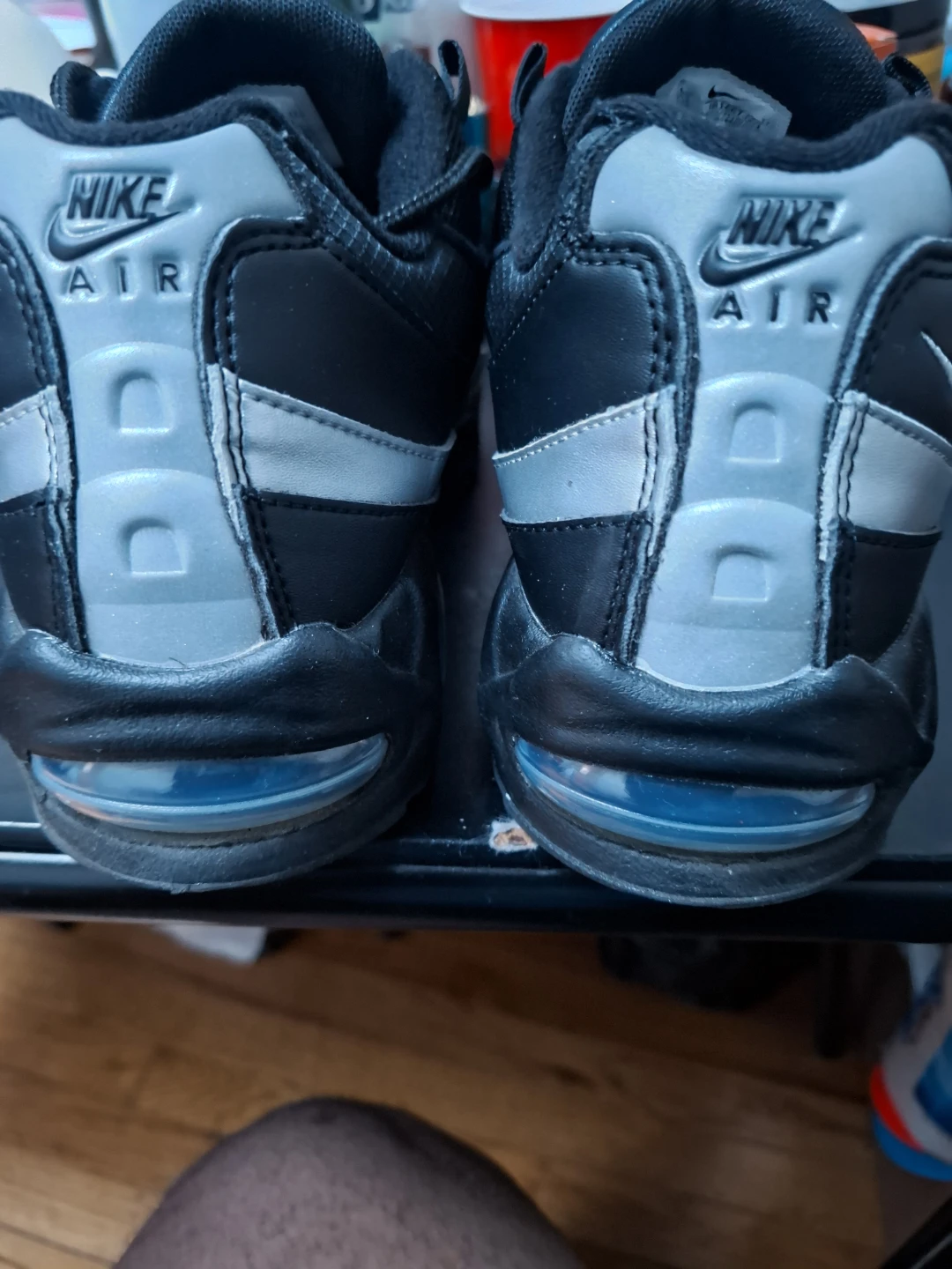 Nike Air Max 95 Black and Silver - photo 3