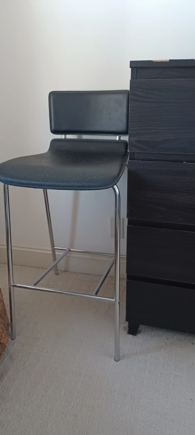 Ikea black chest drawers