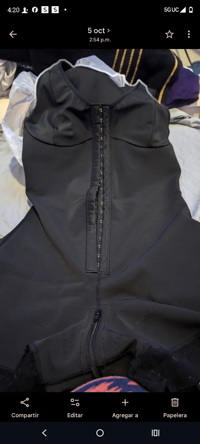 Black Full Body Shapewear Size M