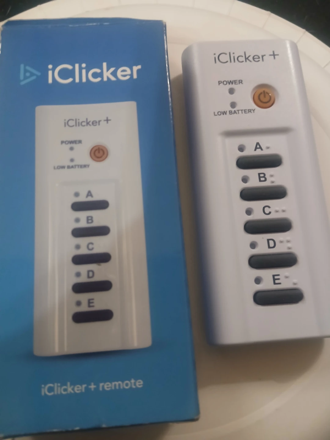 iClicker+ Remote with Box