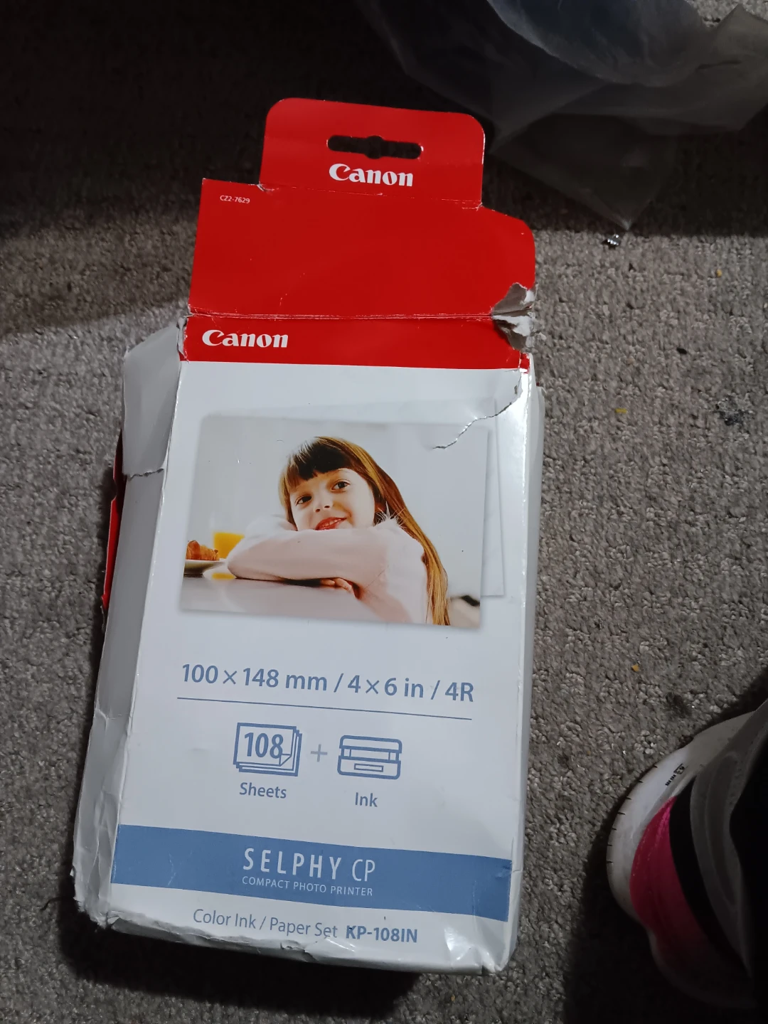 Canon Selphy KP-108IN Color Ink and Paper Set