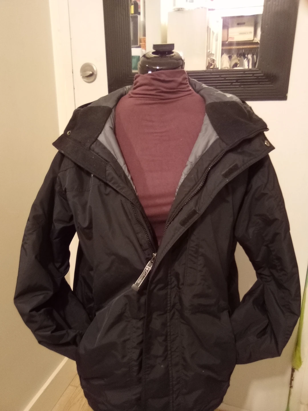 Columbia black winter jacket - photo 4
