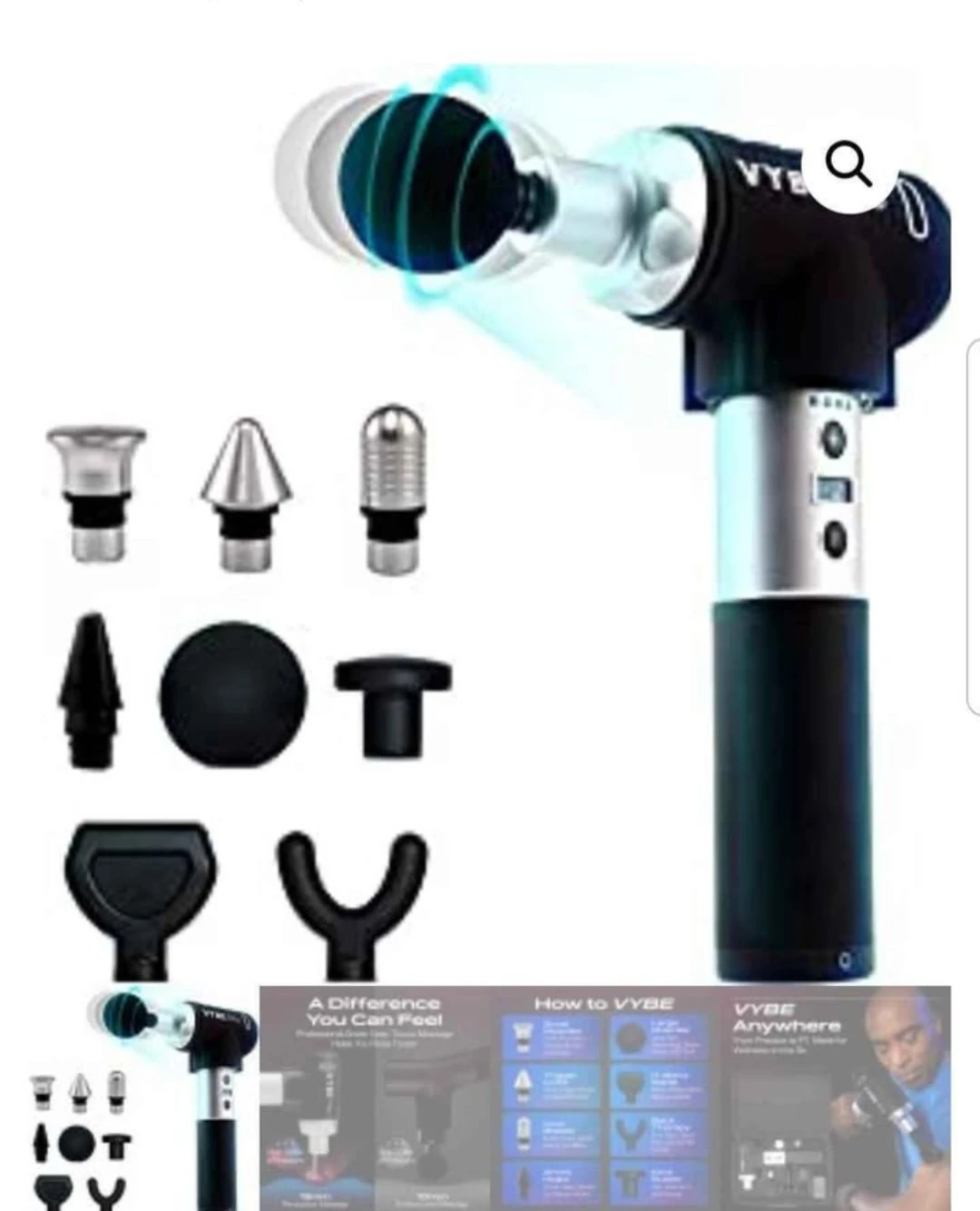 vybe pro massage gun brand new sealed box