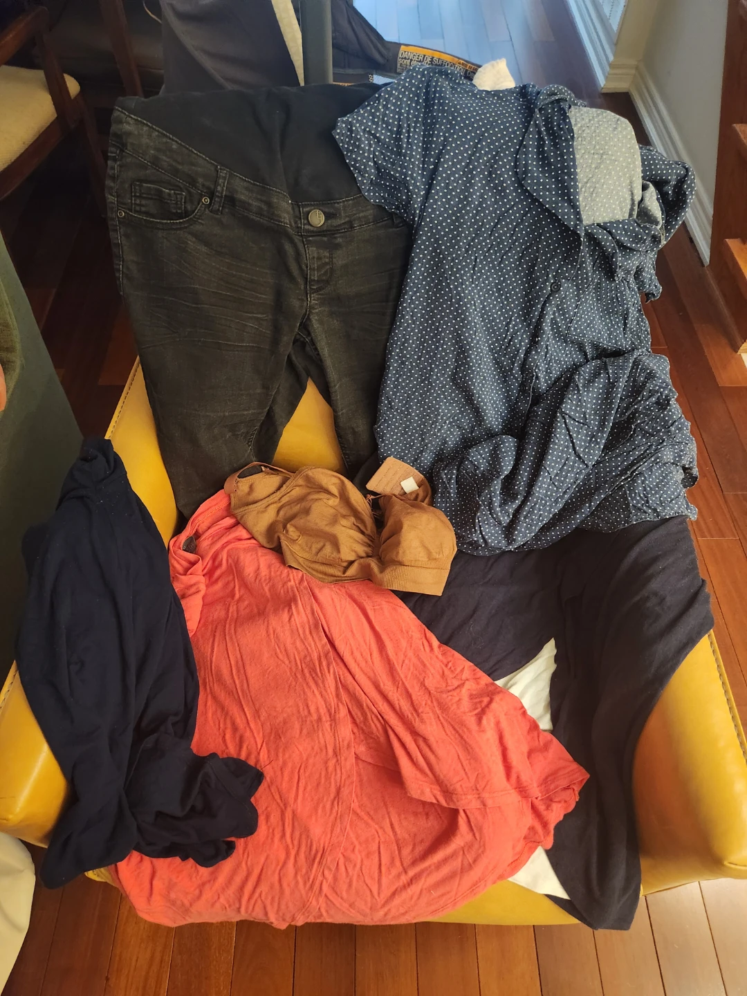 Maternity and nursing clothes bundle