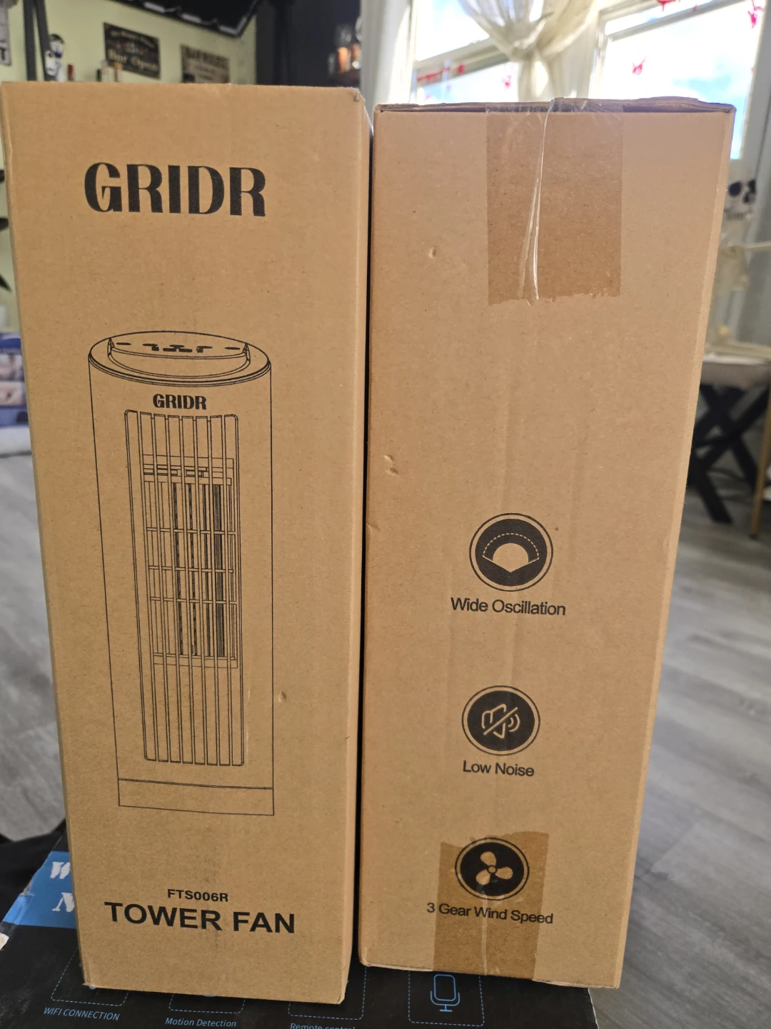 GRIDR FTS006R 13-inch Bladeless Tower Fan - photo 5