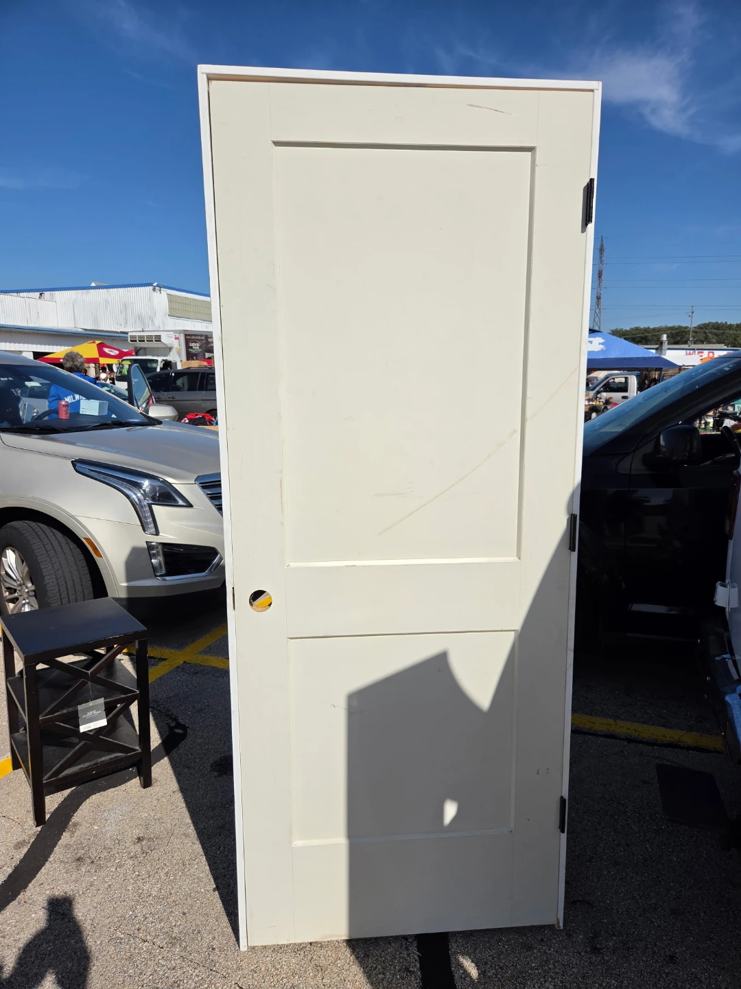 White  Interior Door