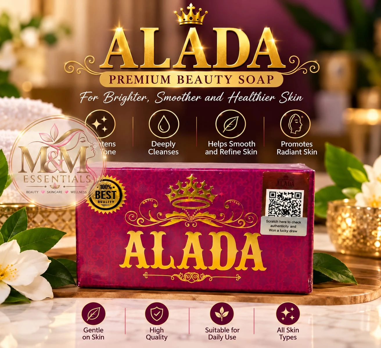 Alada Premium Beauty Soap