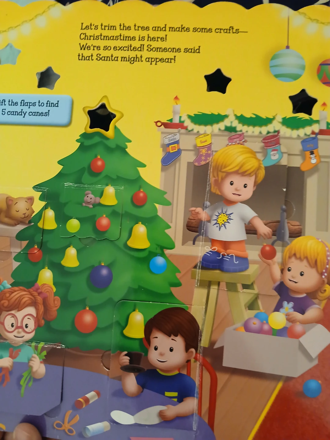 Little People Christmas Lift-the-Flap Book