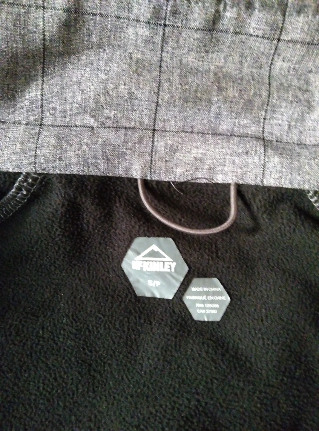 McKinley Grey Plaid Softshell Jacket - photo 3