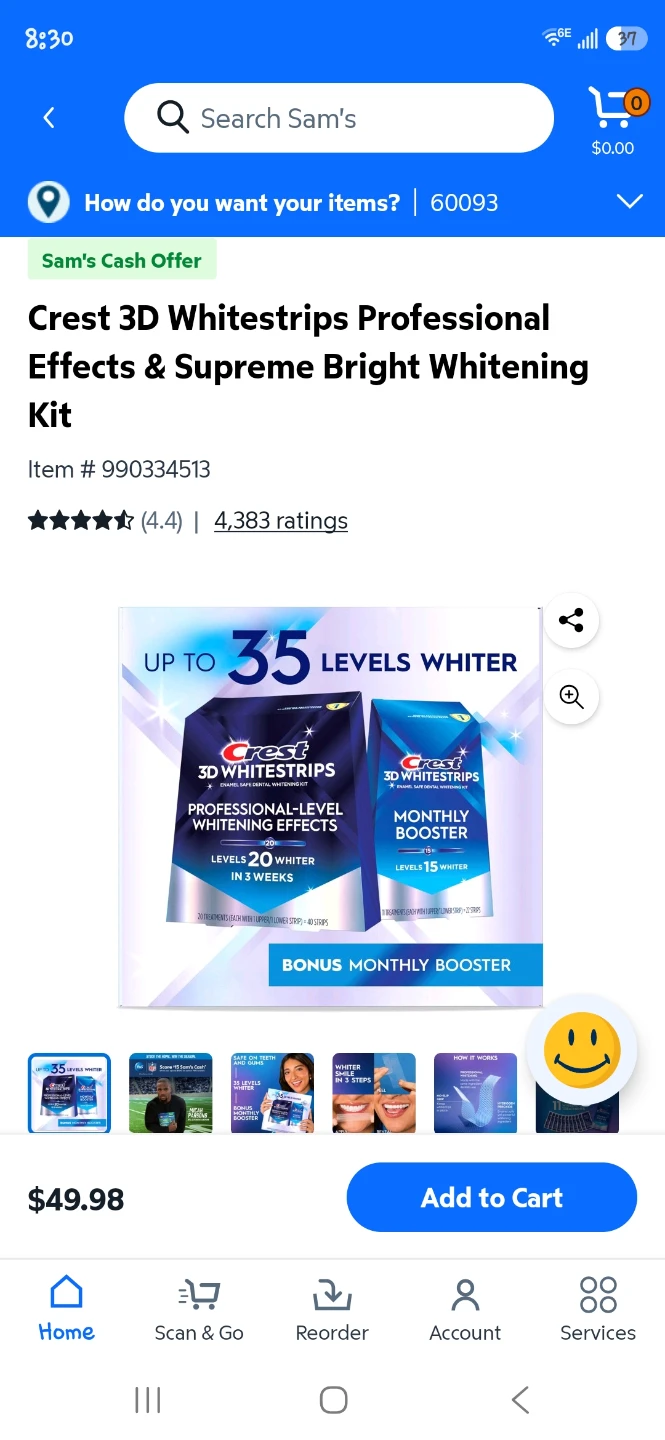 Crest 3D Whitestrips Professional Whitening Kit - photo 2