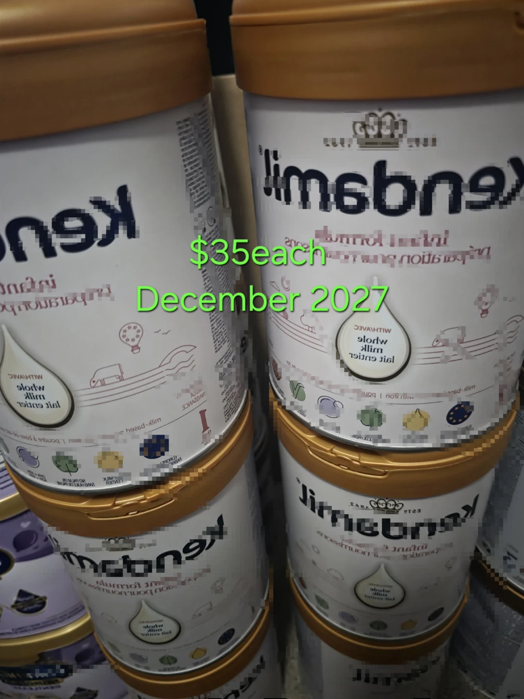 Kendamil Goat Milk Infant Formula