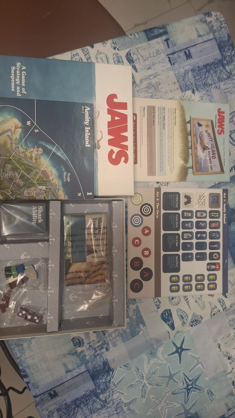 Jaws Board Game by Ravensburger - never used! - photo 3