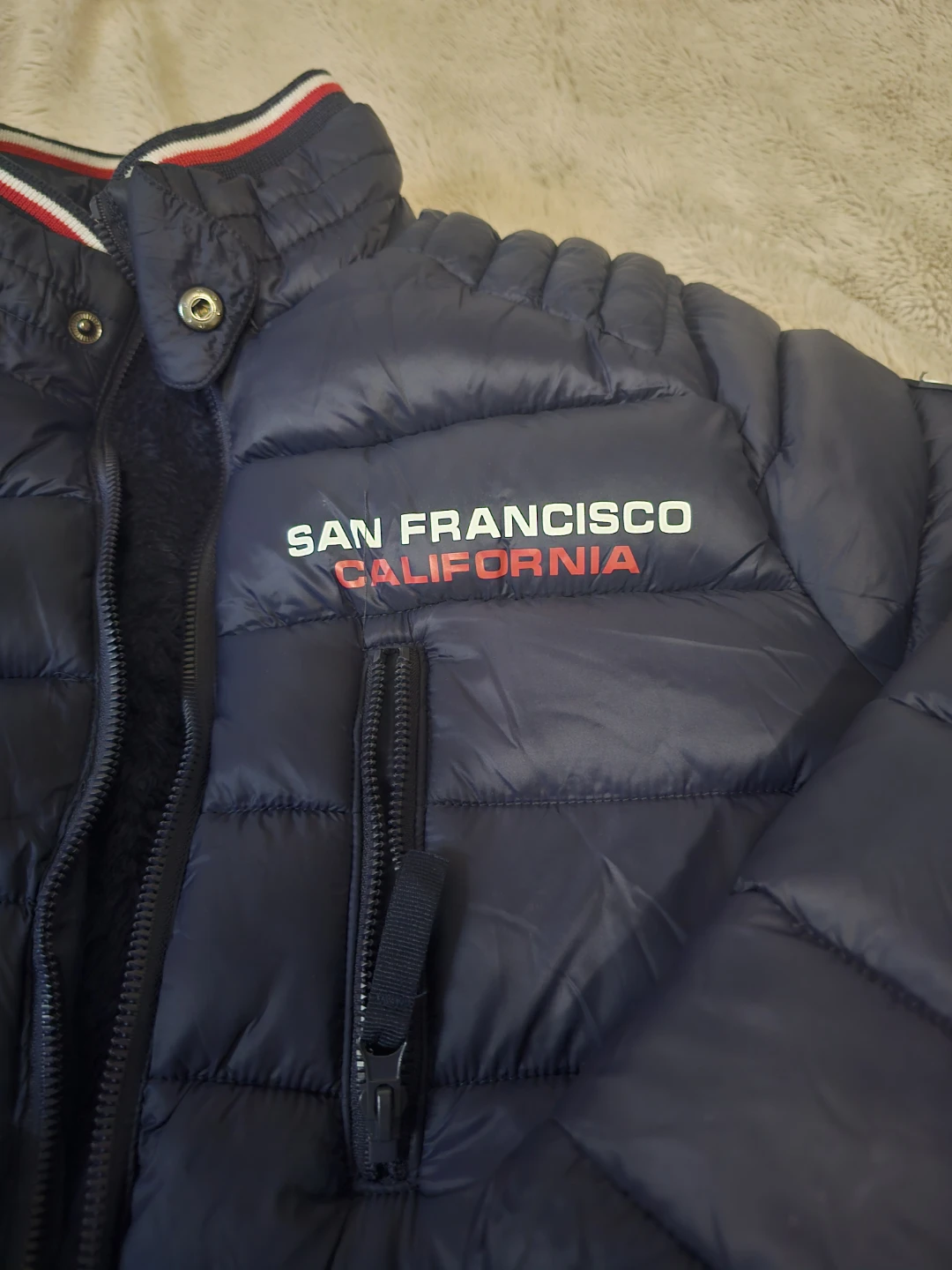 Citywear San Francisco Puffer Jacket Navy - photo 2