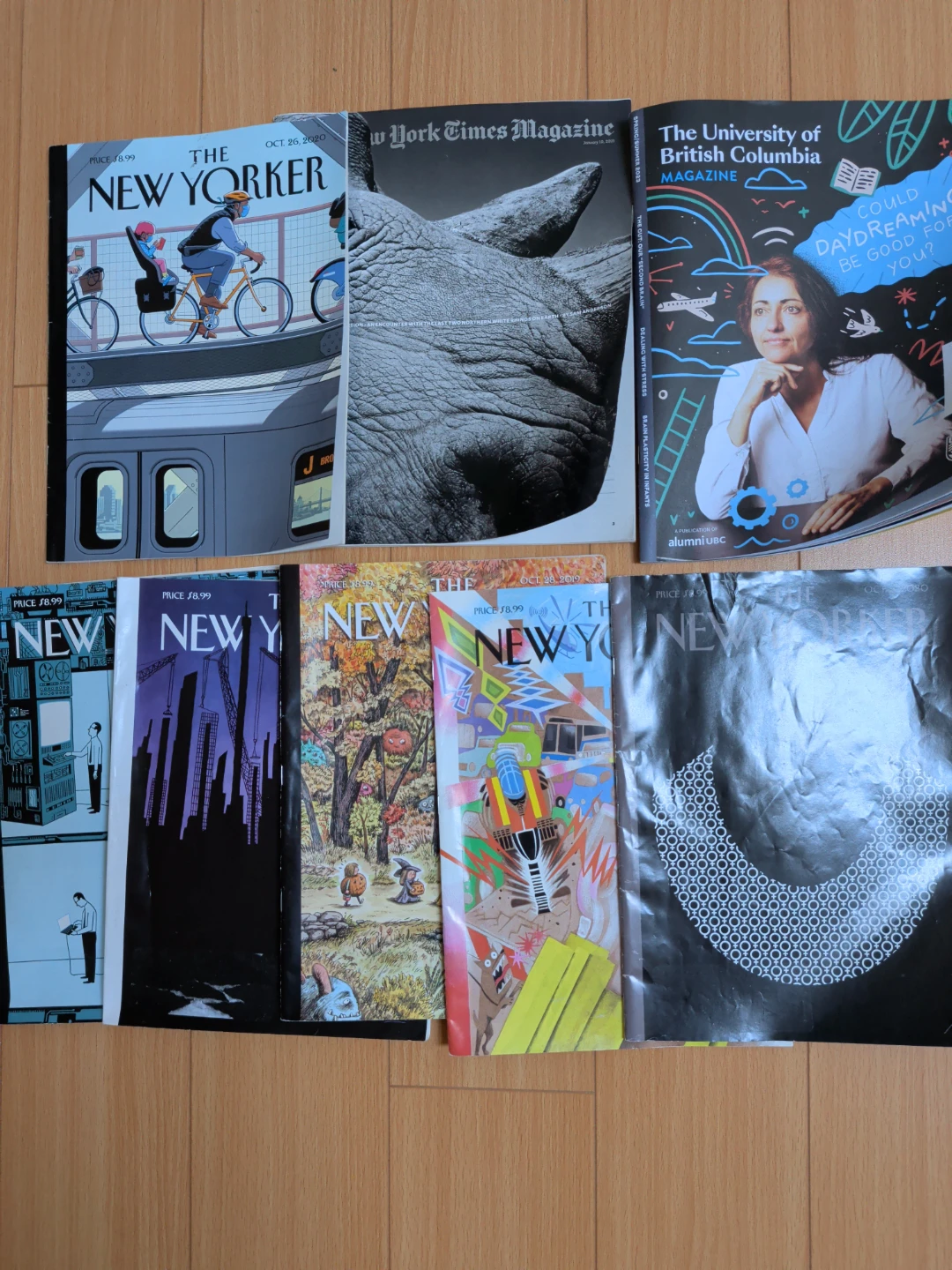 Collection of New Yorker and Other Magazines