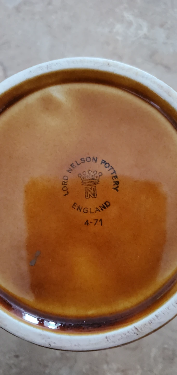 Vintage Lord Nelson Pottery Beer Mug - photo 4