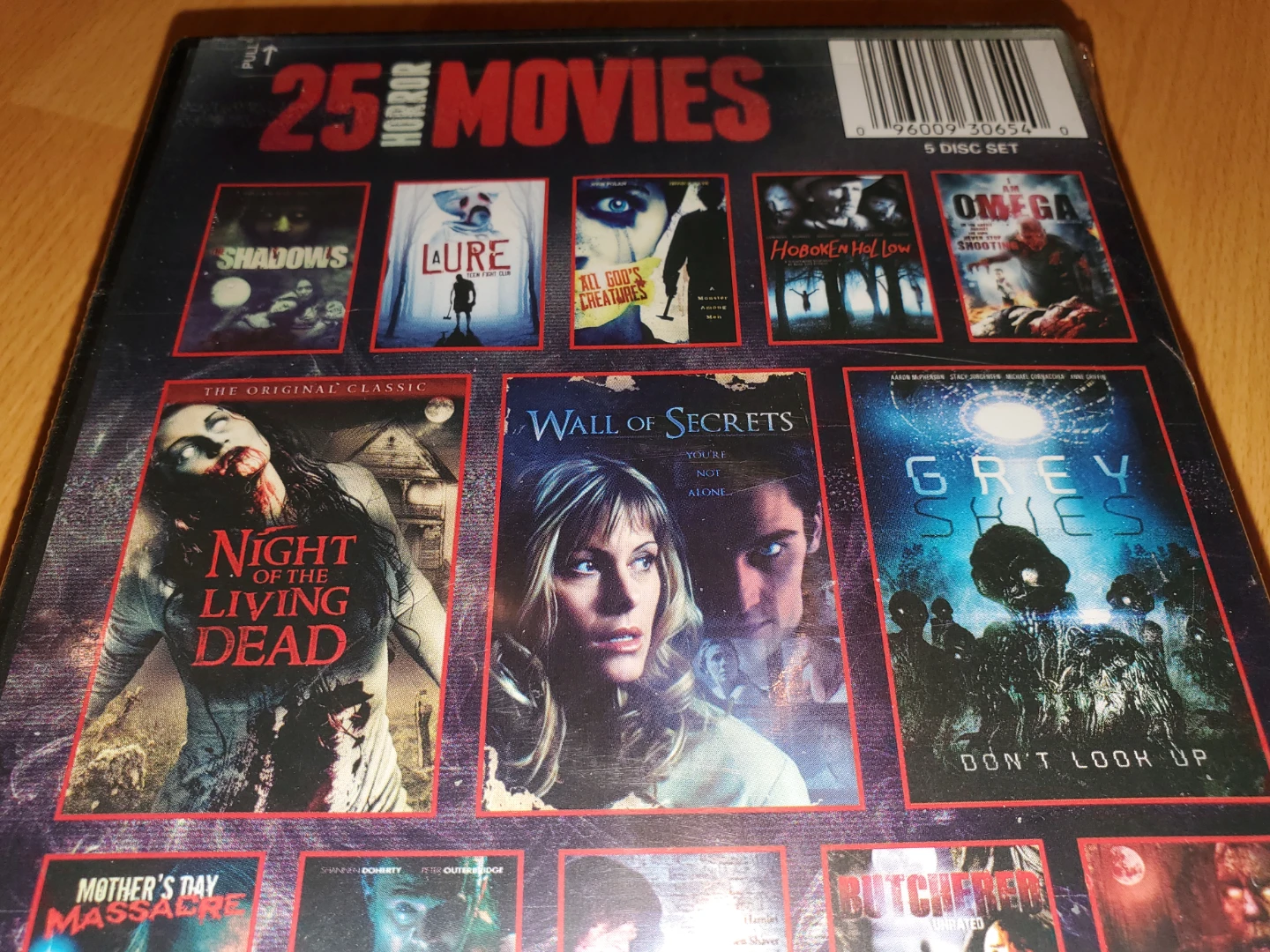 Sealed - DVD Set of 25 Horror Movies - photo 5