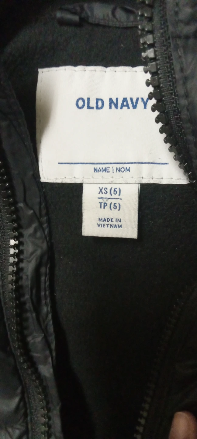 Old Navy black puffer jacket - photo 4