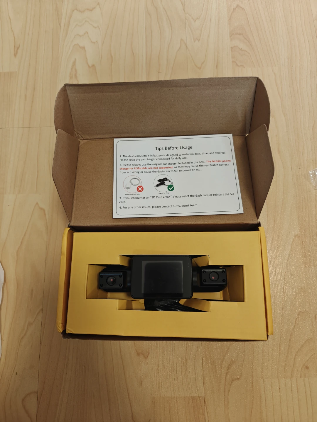 4 channel Dual Lens Dash Cam - photo 2